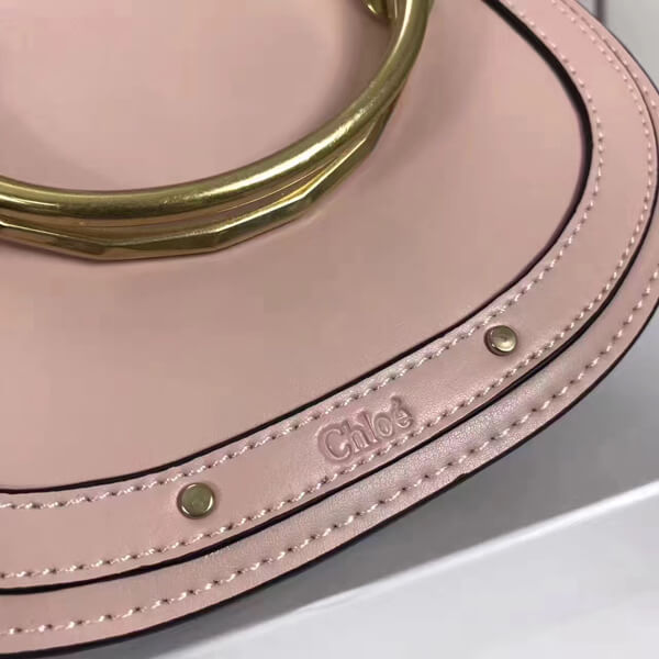 2017SS Chloe クロエスーパーコピー Nileミディアムブレスレットバッグ/ベージュ